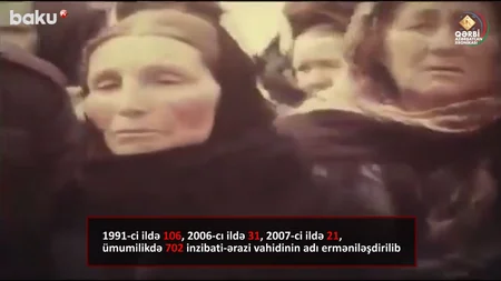 Qərbi Azərbaycan Xronikası: Ermənilərin yox etdiyi toponimlər
