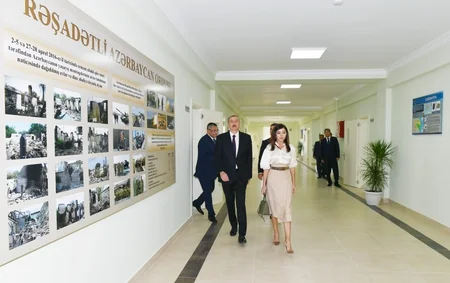 President Ilham Aliyev inaugurated Gobu Park-2 residential complex for IDPs in Garadagh district
