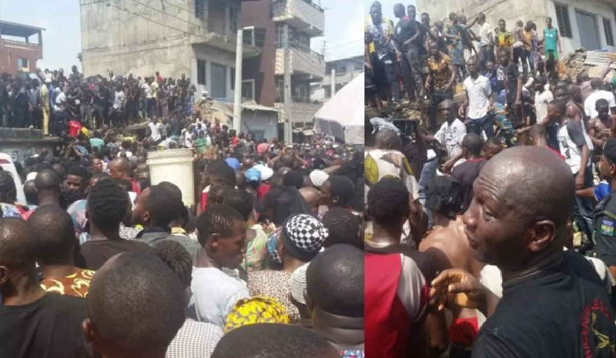 Nigeriyada məktəb binası çöküb, yüzdən çox insan dağıntılar altında qalıb