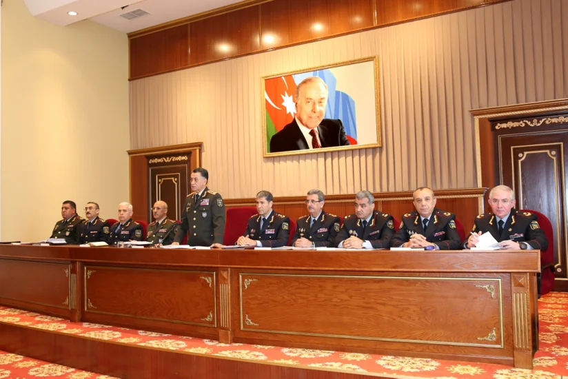DİN-də altı ayın yekunlarına həsr olunan geniş kollegiya iclası keçirilib