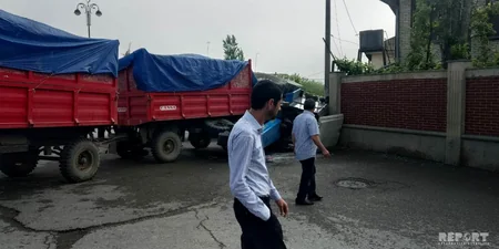Kürdəmirdə traktor aşıb, sürücü xəsarət alıb - FOTO - VİDEO - YENİLƏNİB