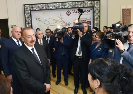 “Azərxalça” ASC-nin İsmayıllı filialı istifadəyə verilib
