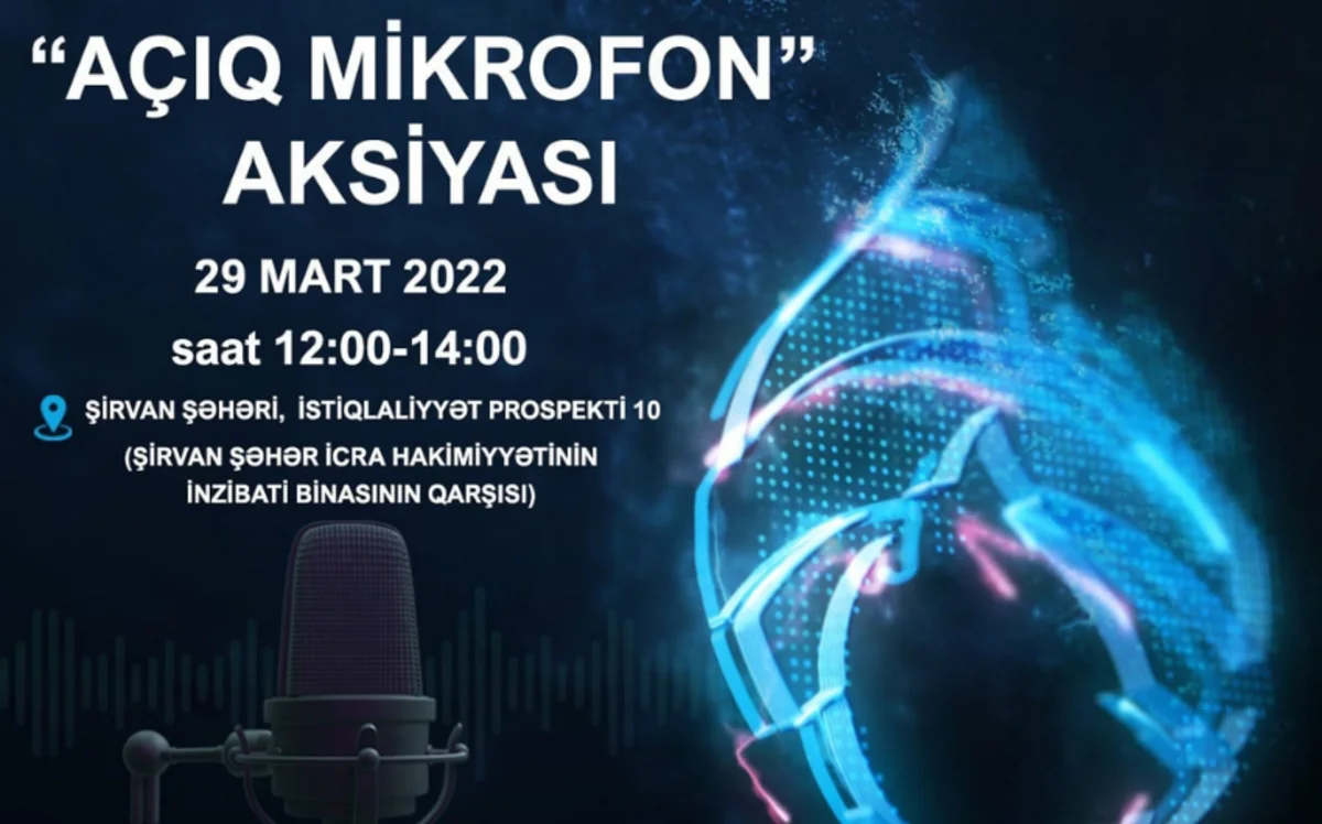 “Azəriqaz”ın növbəti “Açıq mikrofon”u Şirvanda qurulacaq