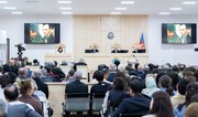 Video footage exposing Armenian policy of ethnic cleansing against Azerbaijanis in Armenia, formerly occupied territories of Azerbaijan shown in court