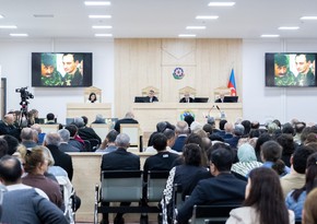Video footage exposing Armenian policy of ethnic cleansing against Azerbaijanis in Armenia, formerly occupied territories of Azerbaijan shown in court