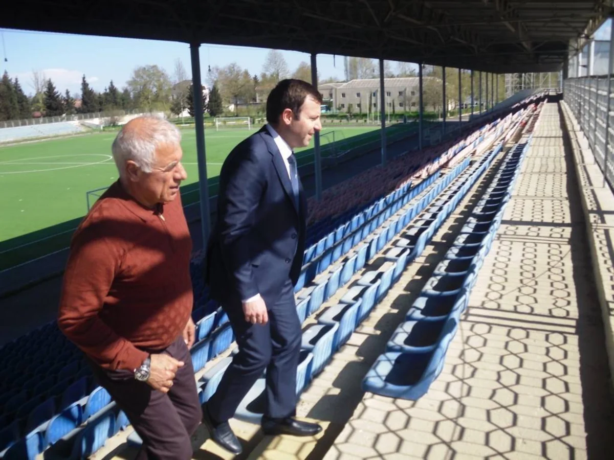 AFFA-nın baş katibi Tovuz şəhər stadionunda olub