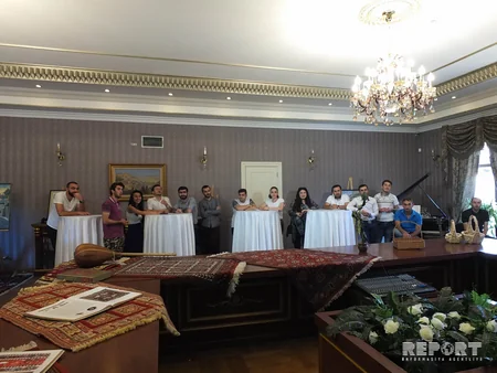 Tbilisidə M.F.Axundzadənin xatirəsinə həsr olunmuş “Poeziya gecəsi” keçirilib - FOTO