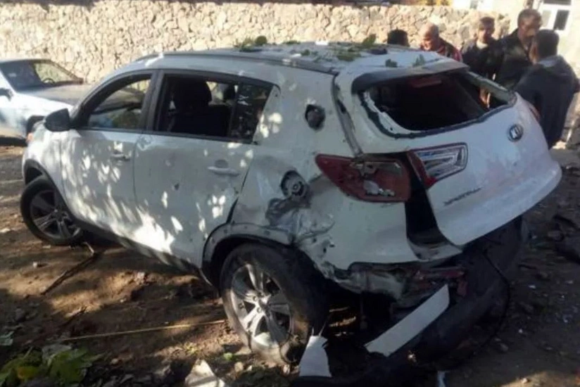 Ermənistanda avtomobildə baş verən partlayışda iki nəfər ölüb