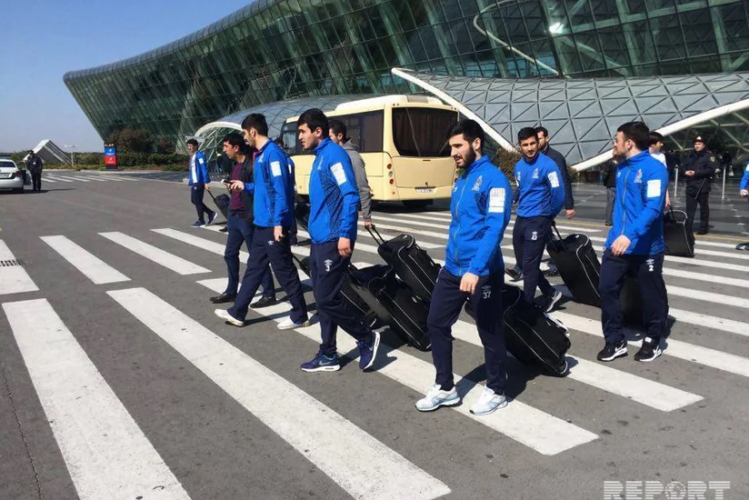 Futbol üzrə Azərbaycan milli komandası Qətərdən Bakıya qayıdıb