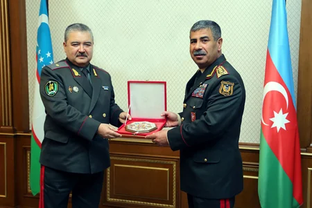 Azerbaijan and Uzbekistan sign a plan of bilateral military cooperation - VIDEO