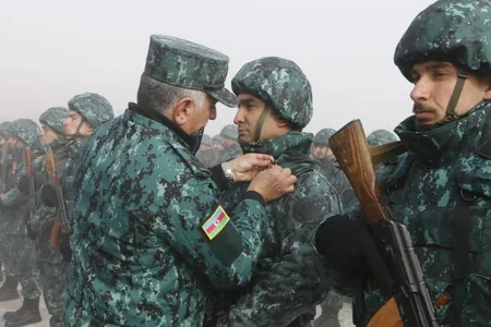 Deputy Chief of State Border Service on border with Armenia