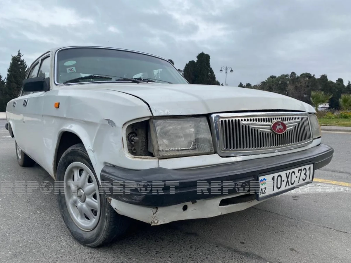 Sumqayıtda iki avtomobil toqquşdu