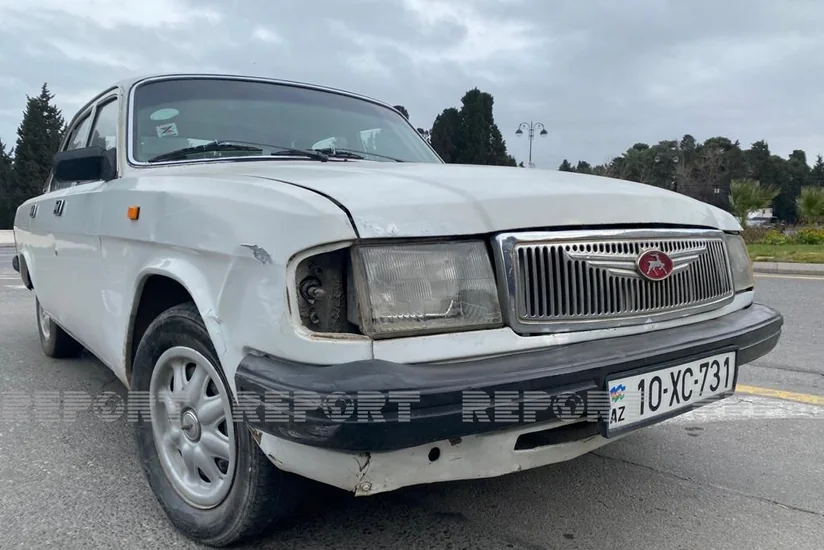 Sumqayıtda iki avtomobil toqquşdu