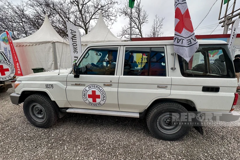 На дороге Ханкенди-Лачын созданы условия для беспрепятственного проезда автомобилей МККК