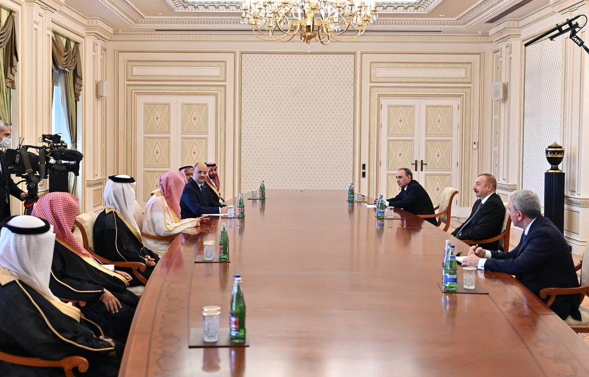 President Aliyev receives delegation led by Attorney General of Saudi Arabia