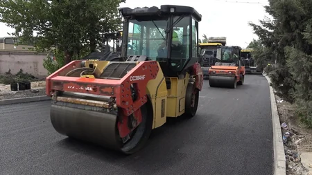 Bakının mərkəzi küçələrindən daha biri əsaslı şəkildə təmir edilib
