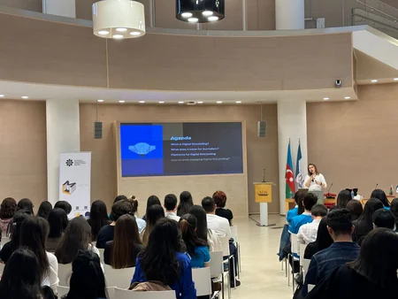 “MEDİAlab” layihəsi çərçivəsində ali məktəb tələbələri üçün seminar keçirilib