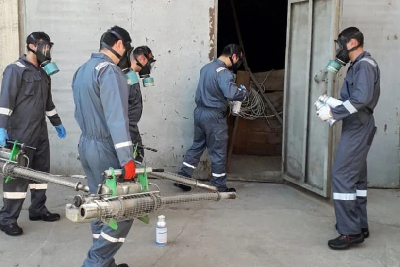 Toxum anbarlarında fumiqasiya tədbirləri aparılır