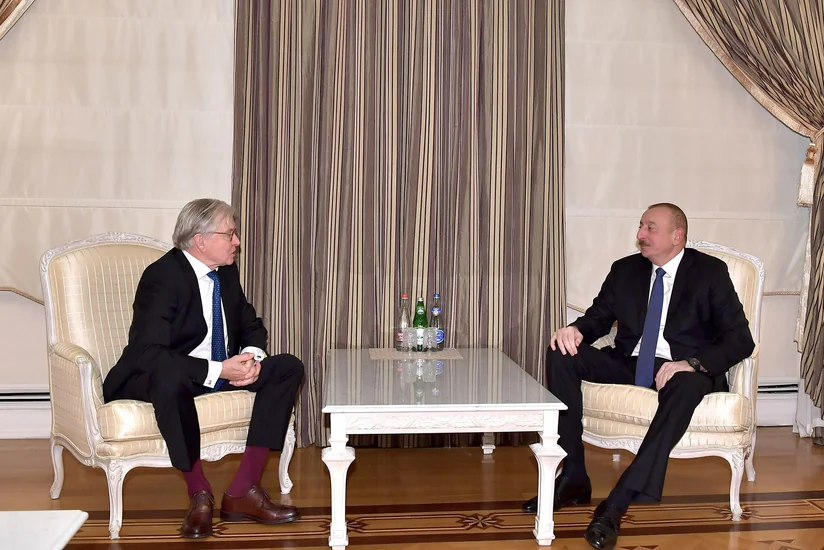 Prezident İlham Əliyev Niderland-Azərbaycan Dostluq Qrupunun sədrini qəbul edib - YENİLƏNİB