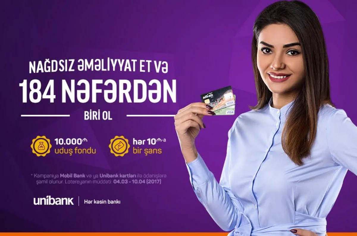 Unibank yeni lotereya keçirir