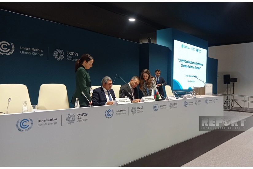 Turizmin iqlim məqsədlərinə uyğun inkişafı üçün qlobal tərəfdaşlıq platforması yaradılacaq