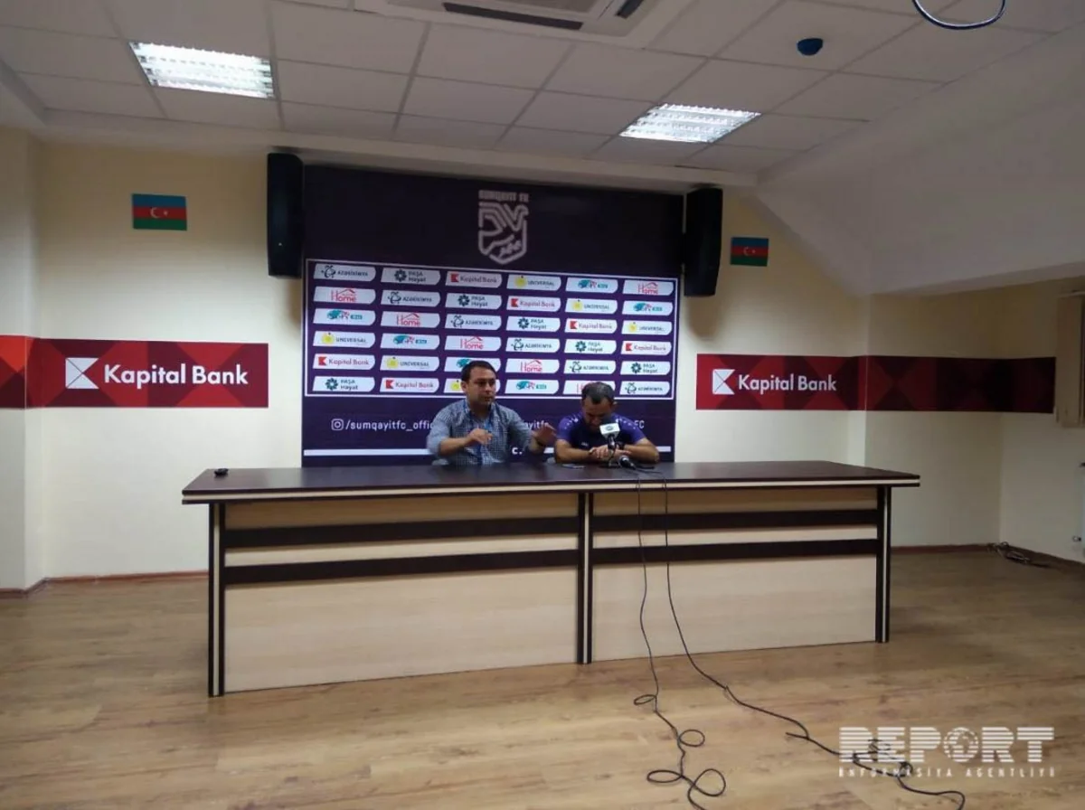 Sumqayıtın baş məşqçisi: Bu gün həm rəqiblə, həm də küləklə mübarizə apardıq