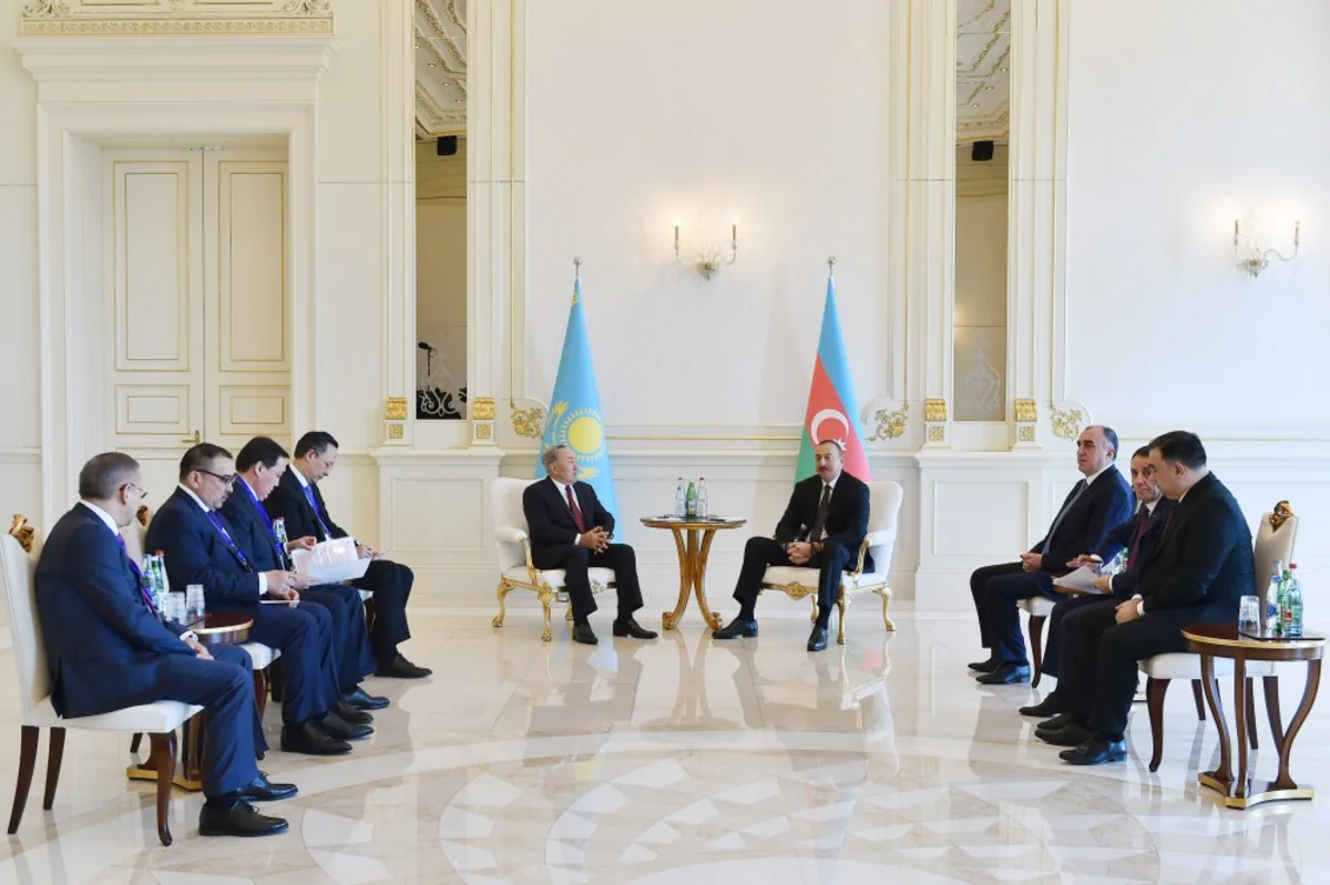 Nursultan Nazarbayev: “Qazaxıstan ilə Azərbaycan arasında münasibətlər heç vaxt və heç bir halda pozulmayıb”