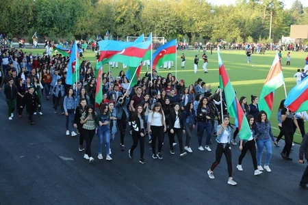 Ağcabədidə Prezidentin “Qarabağ Azərbaycandır və nida işarəsi” mesajına dəstək məqsədilə yürüş-mitinq keçirilib