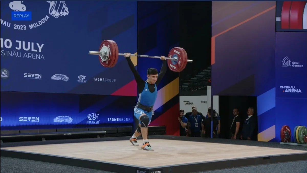 Azərbaycan ağırlıqqaldıranı Avropa çempionatında bürünc medal qazanıb