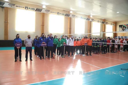 Voleybol üzrə Azərbaycan çempionatlarının açılış mərasimi olub