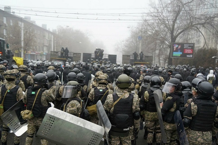 About 8,000 detained in Kazakhstan during riots