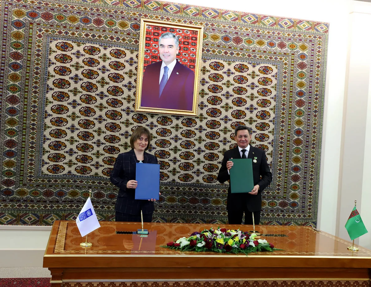 Туркменистан и ПРООН подписали новый совместный проект