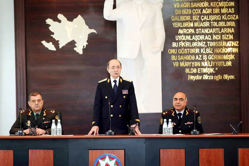 Penitensiar xidmətin yeni rəisi: “Qarşıda duran vəzifələrin yerinə yetirilməsi üçün səylərimi əsirgəməyəcəyəm” - FOTO