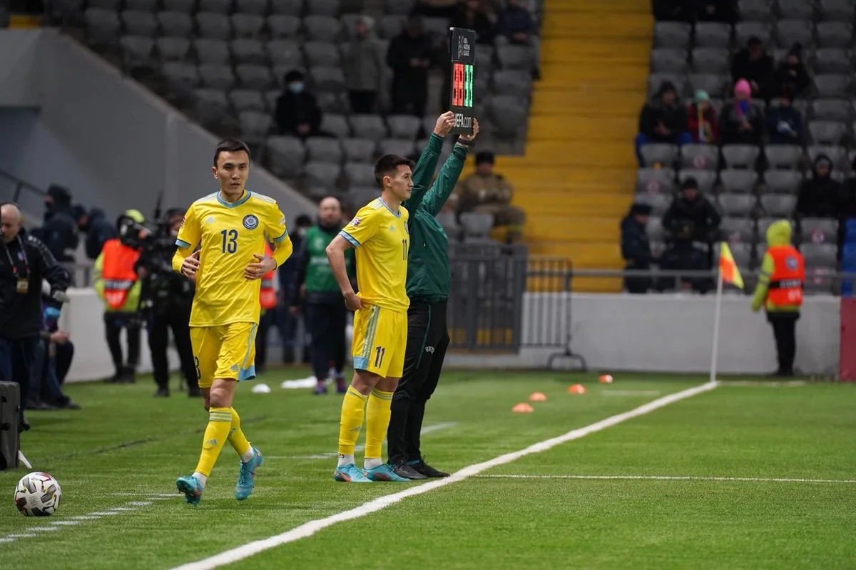 Qazaxıstan millisi Azərbaycanla oyundan öncə daha bir futbolçusunu itirib