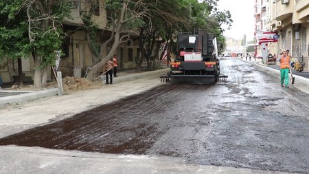Bakıda daha 4 küçə təmir edilir