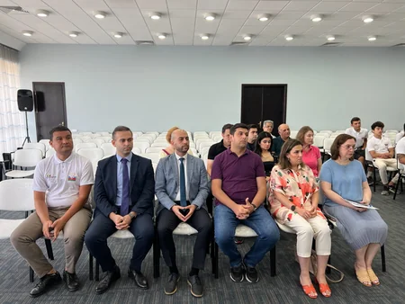 EYOF-da iştirak edəcək Azərbaycan təmsilçiləri ilə görüş keçirilib