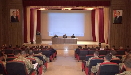 Combined Arms Army of Azerbaijan holds training-methodical session