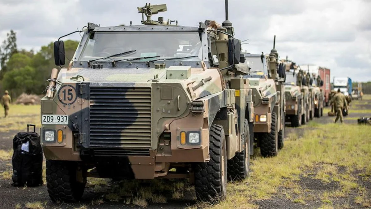 Australia to send Bushmaster protected mobility vehicles to Ukraine