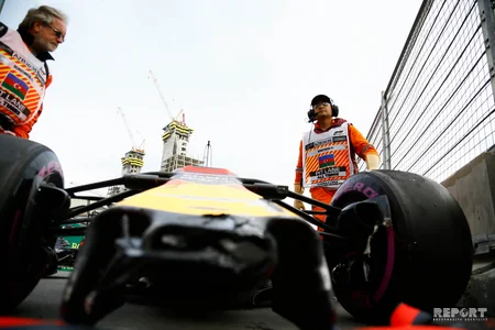 “Formula 1” üzrə Azərbaycan Qran-prisində iki qəza baş verib - FOTO