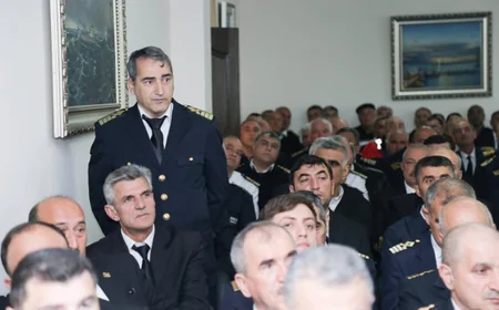 Azərbaycan Xəzər Dəniz Gəmiçiliyində Xəzər Dəniz Neft Donanmasının dənizçiləri ilə görüş keçirilib