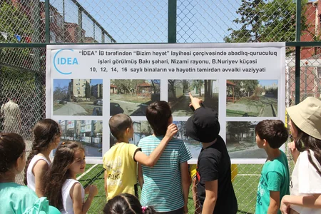 Bakıda daha bir həyət yenilənib
