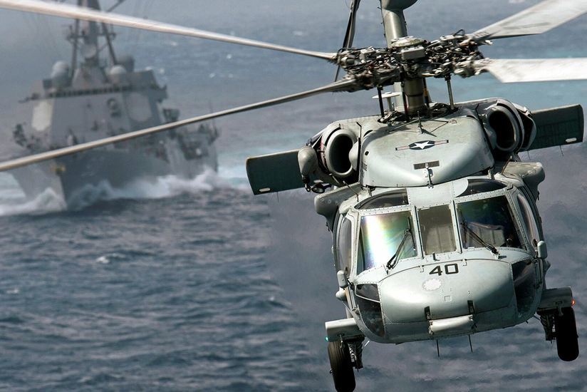 US navy helicopter crashes off San Diego