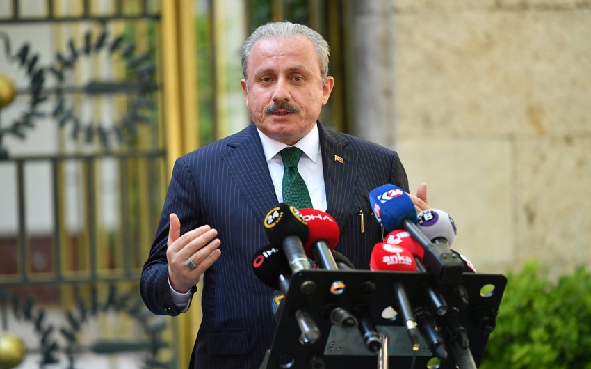 TBMM Sədri: Beynəlxaq ictimaiyyətə müraciət edirəm: karsınız, ya korsunuz?