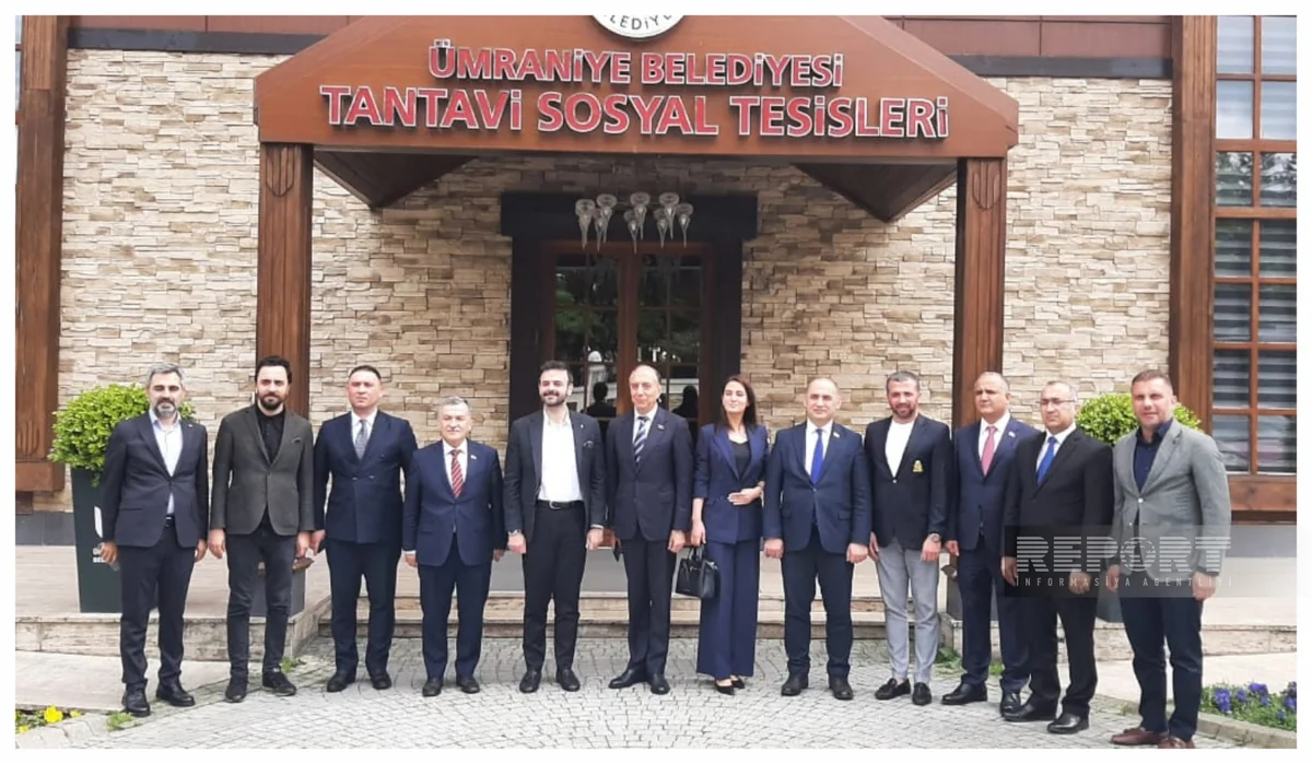 YAP nümayəndə heyəti Ümraniyə Bələdiyyəsinin Tantavi Sosial Təsisatlar mərkəzində olub