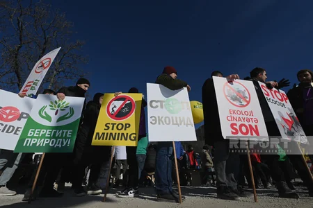 Protest continues on Khankandi-Lachin road, participants in high spirits