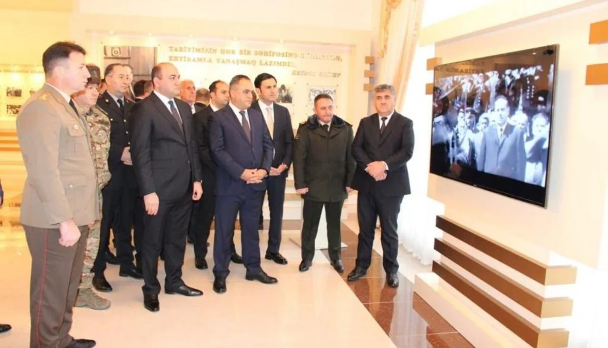 Gəncə, Naftalan, Daşkəsən, Goranboy, Samux və Ağstafada Heydər Əliyevin xatirəsi anılıb