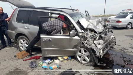 В ДТП в Кюрдемире погибли 6 человек - ВИДЕО - ОБНОВЛЕНО