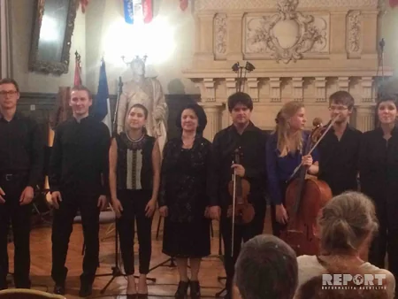 Fransada keçirilən festivalda Firəngiz Əlizadənin əsərləri nümayış etdirilib - FOTO