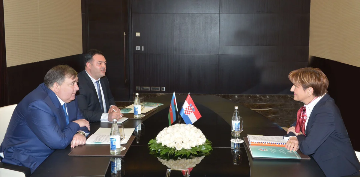 Bakıda Azərbaycan-Xorvatiya İqtisadi əməkdaşlıq üzrə Birgə Komissiyanın ilk iclası keçirilib