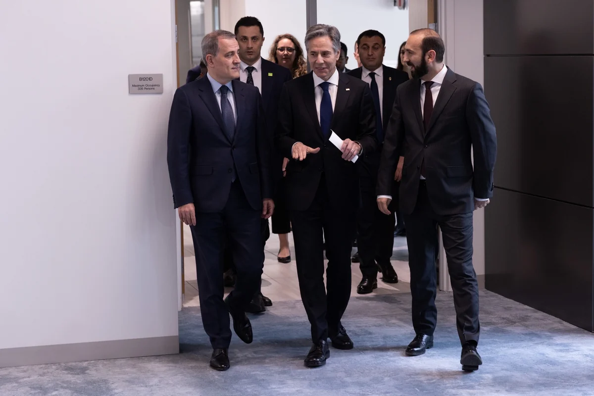 Blinken says 'pleased with the progress' on Bayramov-Mirzoyan meeting